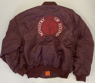 Lot 340 - MINISTRY OF SOUND BOMBER JACKET