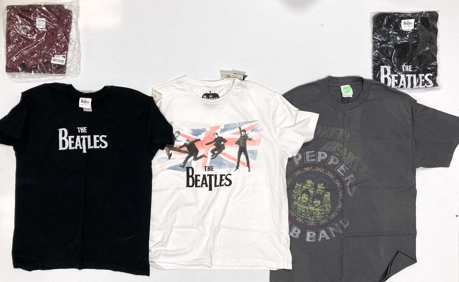 Lot 247 - THE BEATLES & PAUL MCCARTNEY T-SHIRTS.