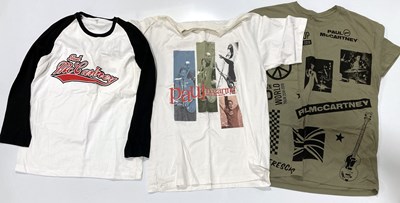 Lot 250 - PAUL MCCARTNEY PROMO CLOTHING.