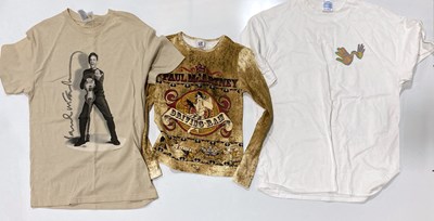 Lot 250 - PAUL MCCARTNEY PROMO CLOTHING.