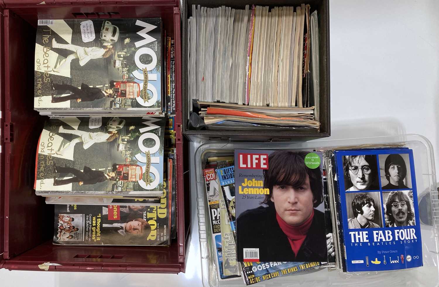 Lot 227 MIXED MAGAZINE COLLECTION MOJO/RECORD