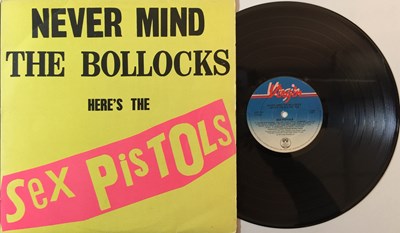 Lot 11 - SEX PISTOLS - NEVER MIND THE BOLLOCKS LP (PLAIN BACK - V2086)
