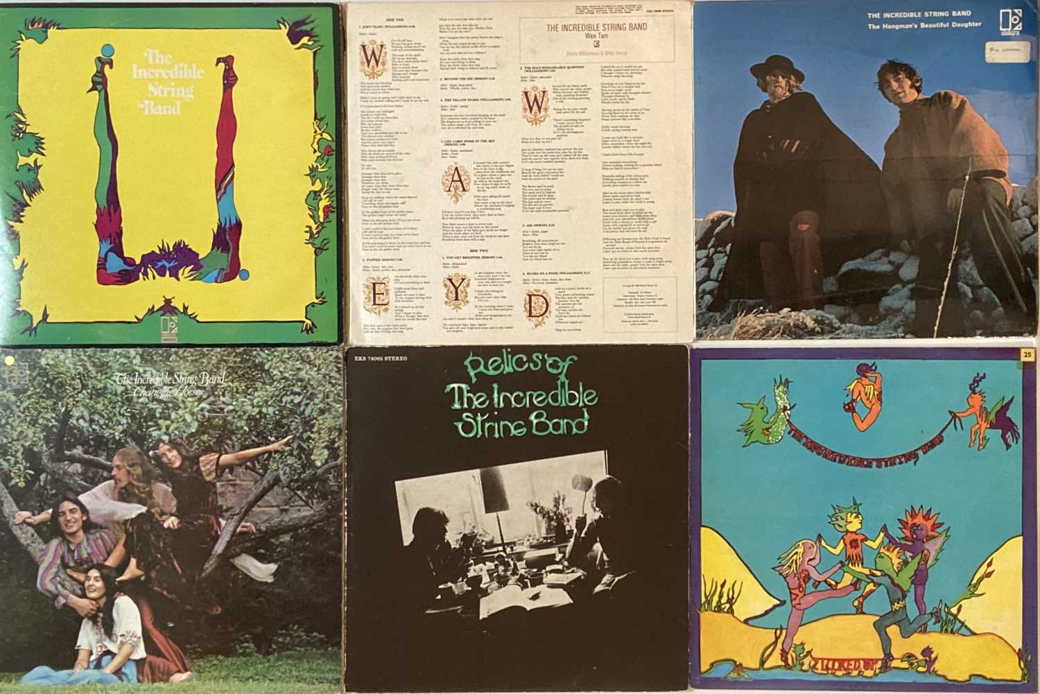 Lot 13 - THE INCREDIBLE STRING BAND - LPs