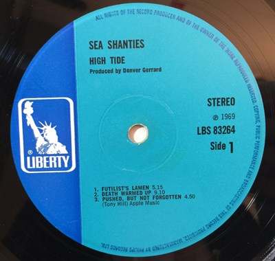 Lot 14 - HIGH TIDE - SEA SHANTIES LP (UK STEREO - LBS 83264)