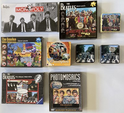 Lot 143 - BEATLES BOARD GAMES AND JIGSAW PUZZLES.