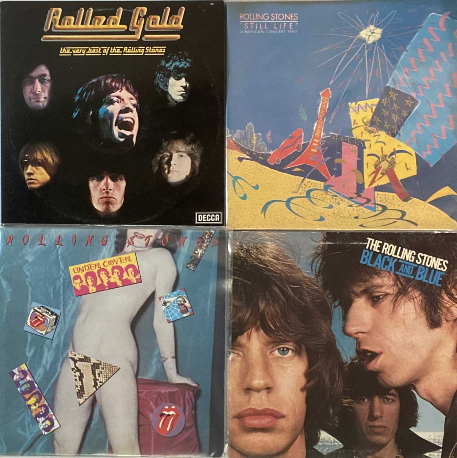 Lot 17 PINK FLOYD/ THE ROLLING STONES LPs