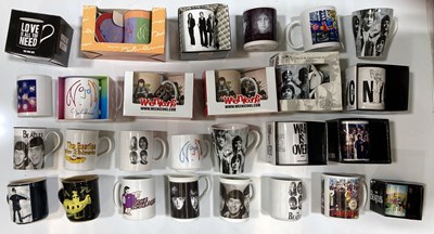 Lot 173 - THE BEATLES CERAMIC MUGS AND CUPS.