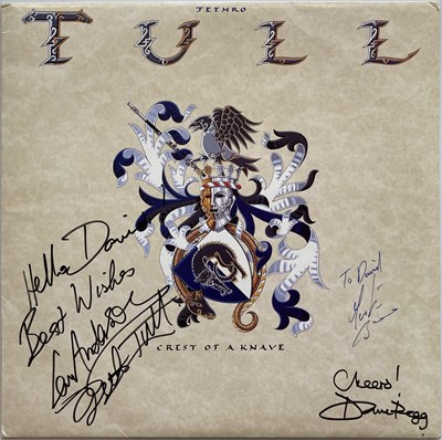 Lot 329 - SIGNED JETHRO TULL LP.