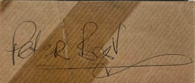 Lot 338 - BEATLES RELATED AUTOGRAPHS.