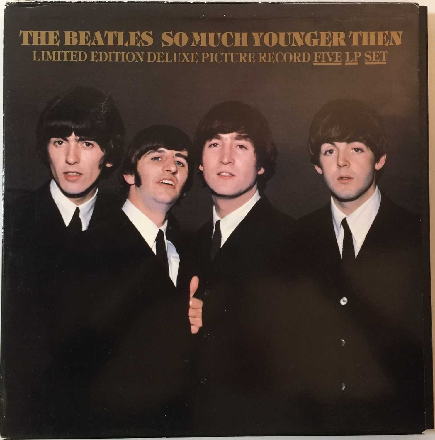 Lot 49 - THE BEATLES - SO MUCH YOUNGER THEN (5 x LP PICTURE DISC BOX SET - DC7577-5)