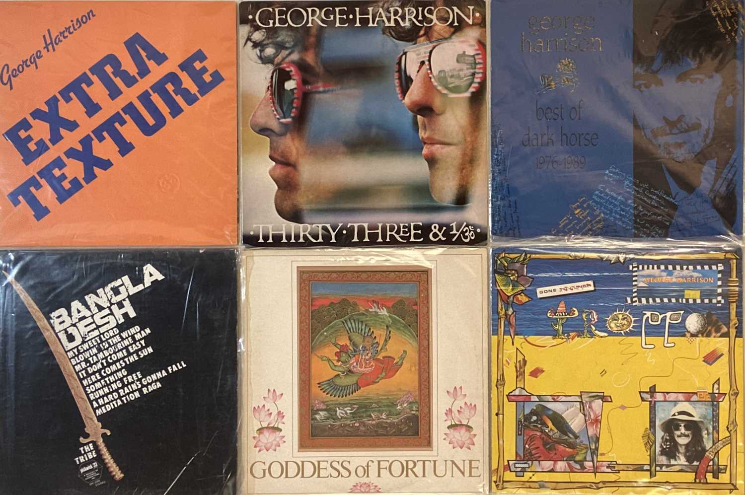 Lot 113 - GEORGE HARRISON AND RELATED - LPs/ 12