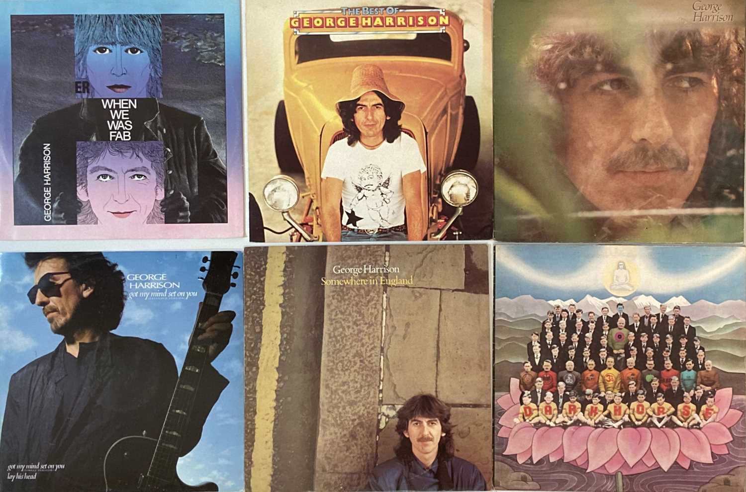 Lot 113 - GEORGE HARRISON AND RELATED - LPs/ 12