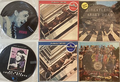 Lot 115 - THE BEATLES AND RELATED LPs/ 12" - PICTURE DISCS/ COLOURED VINYL