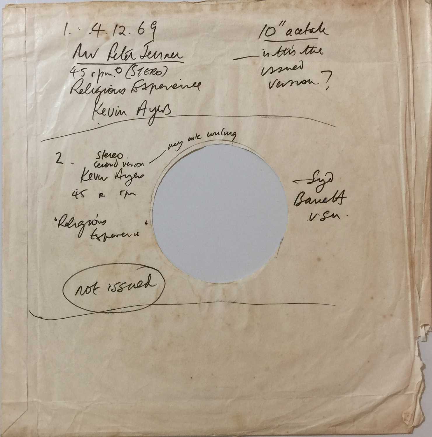 Lot 119 - KEVIN AYRES/ SYD BARRETT - RELIGIOUS