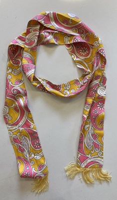 Lot 119 - JIMI HENDRIX OWNED AND WORN SCARF.