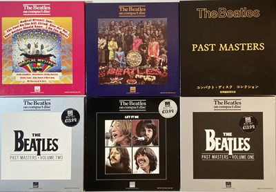 Lot 68 - THE BEATLES - HMV CD BOX SETS (PLUS PAST MASTERS)
