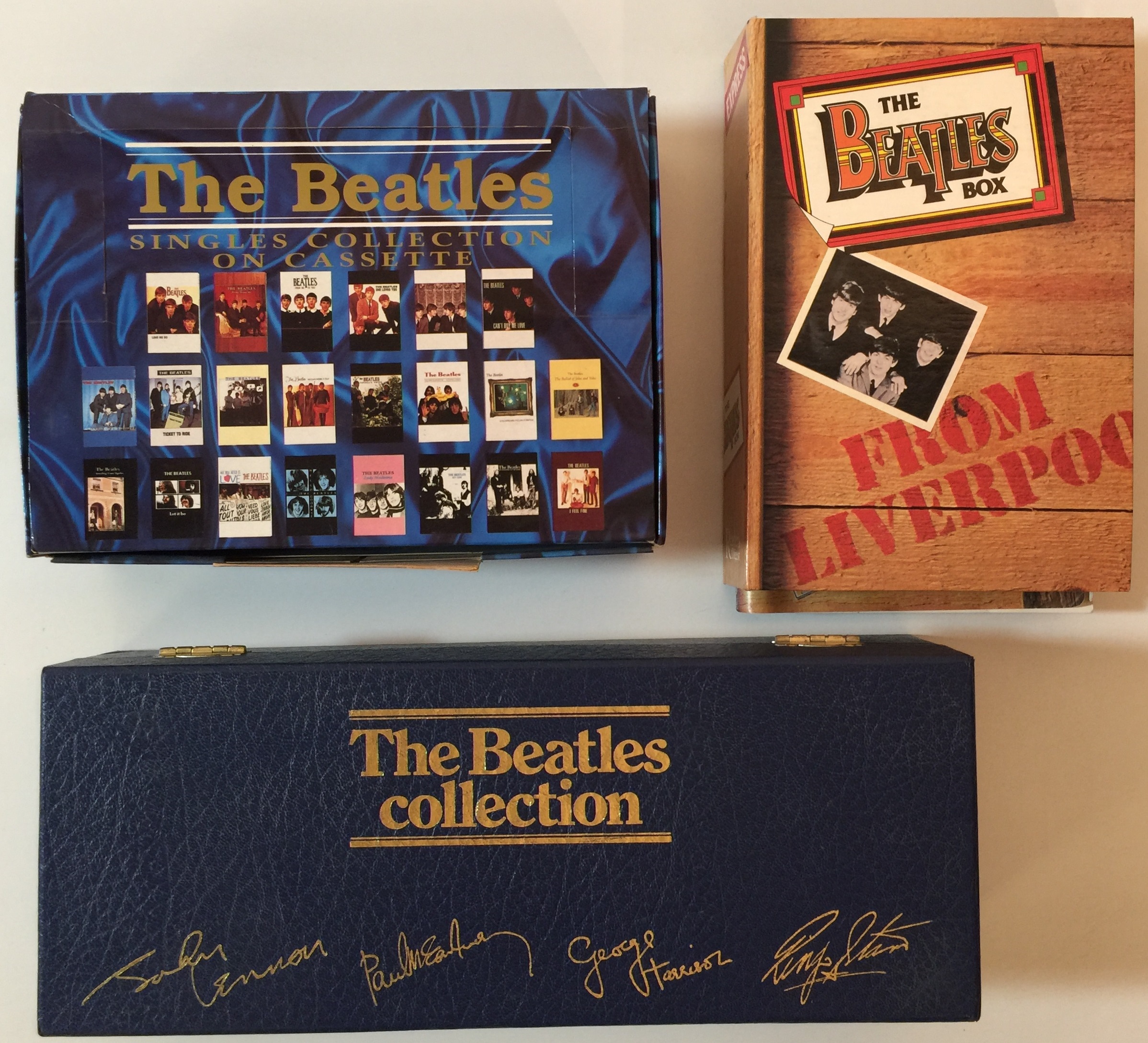 Lot 71 - THE BEATLES - CASSETTE BOX SETS