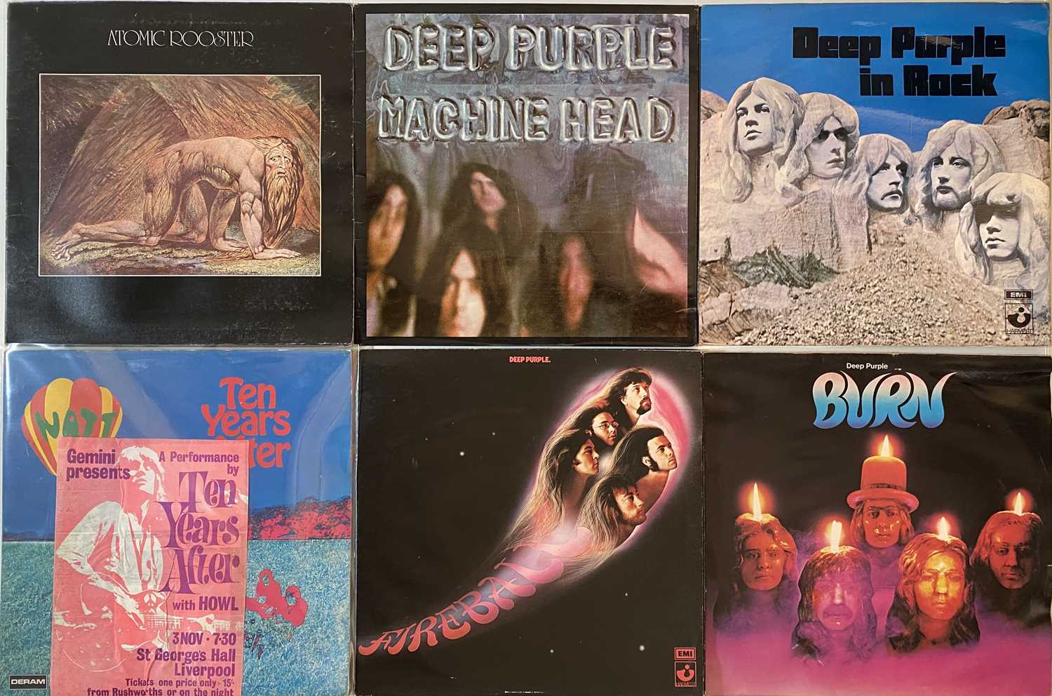 Lot 972 - CLASSIC/BLUES ROCK - LPs (PLUS MEMORABILIA)