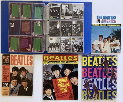 Lot 1660180 - BEATLES COLLECTABLE CARDS AND MAGAZINES.