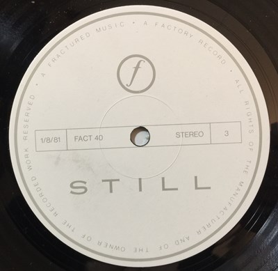 Lot 164 - JOY DIVISION - STILL (UK CLOTH/ RIBBON 1ST - FACT 40)