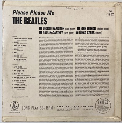 Lot 95 - THE BEATLES - STUDIO LPs (WITH CLEAN 1ST 'BLACK AND GOLD' MONO PLEASE PLEASE ME)