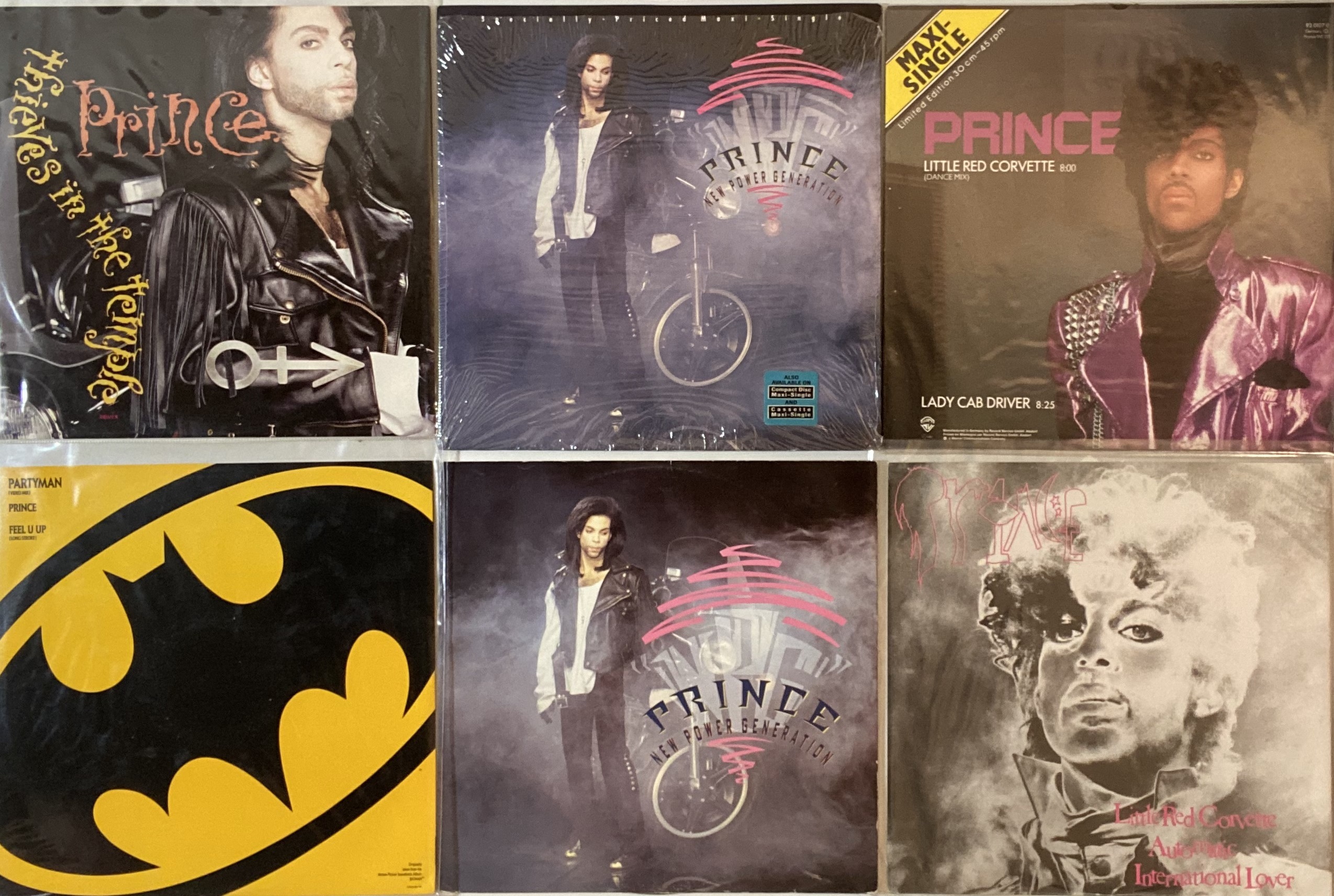 Prince Single Collection Box Lot 184 - PRINCE - 12