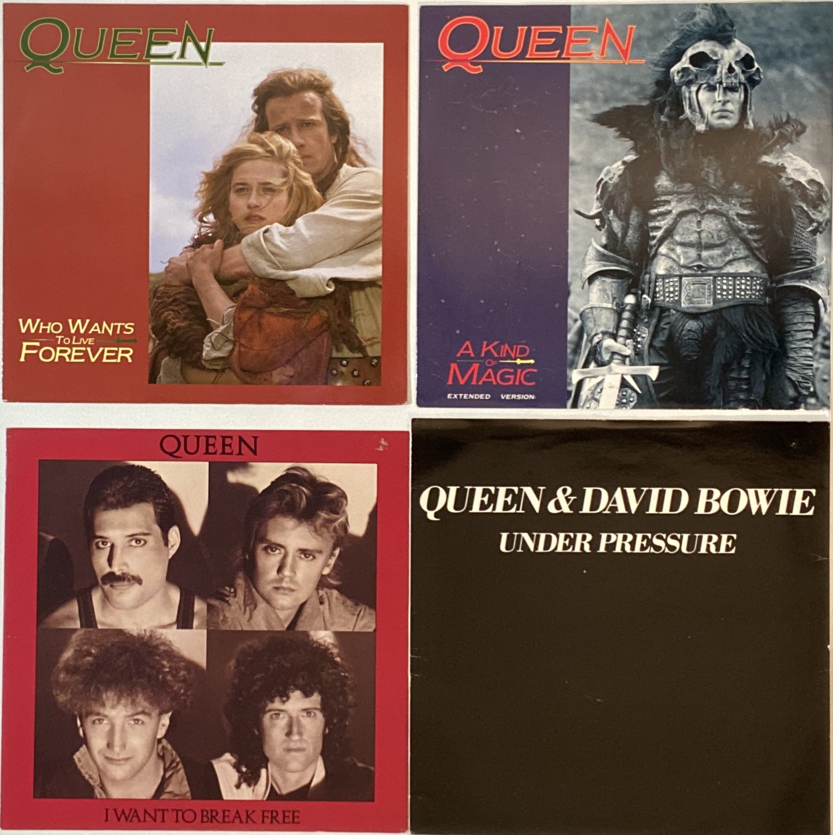 Lot 186 QUEEN 12" SINGLES PACK