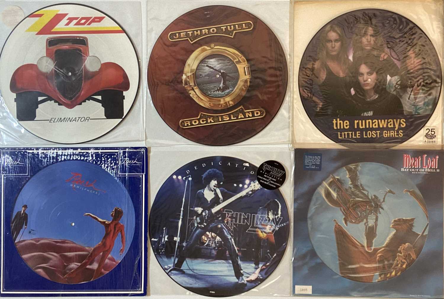 Lot 188 - HEAVY/ CLASSIC ROCK/ METAL - 12"/ LP/ 7" PICTURE/ SHAPED