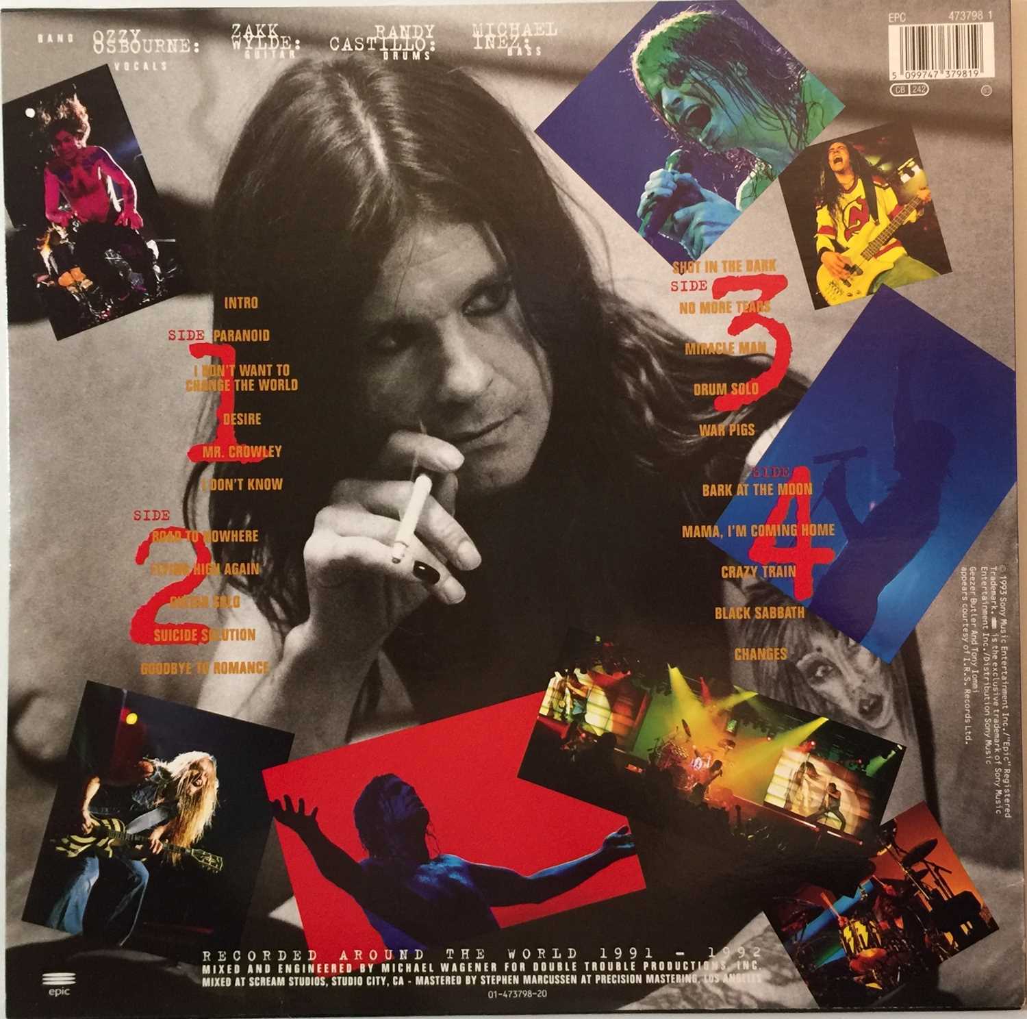ozzy osbourne live evil