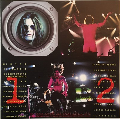 Lot 194 - OZZY OSBOURNE - LIVE & LOUD LP (EPC 473798 1)