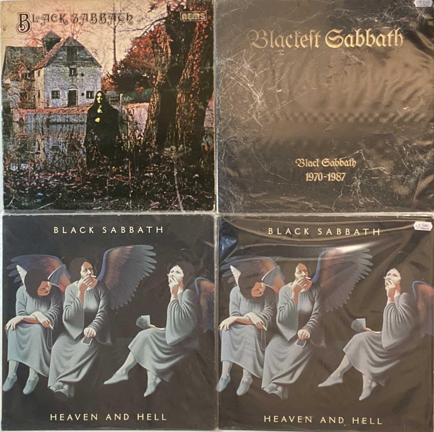 Lot 199 BLACK SABBATH LP PACK