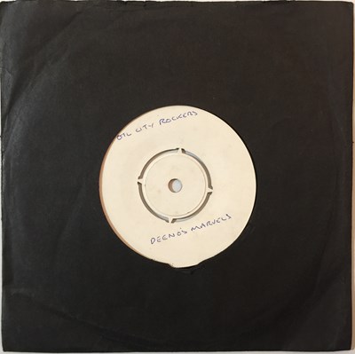 Lot 128 - DEANO'S MAVELS - OIL CITY ROCKERS 7" SINGLE-SIDED WHITE LABEL(COMA 4)