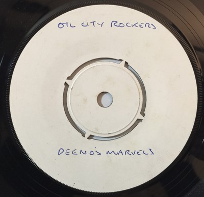 Lot 128 - DEANO'S MAVELS - OIL CITY ROCKERS 7" SINGLE-SIDED WHITE LABEL(COMA 4)