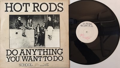 Lot 131 - HOT RODS - DO ANYTHING YOU WANT TO DO 12" (SIGNED WHITE LABEL - WIPX 1744)