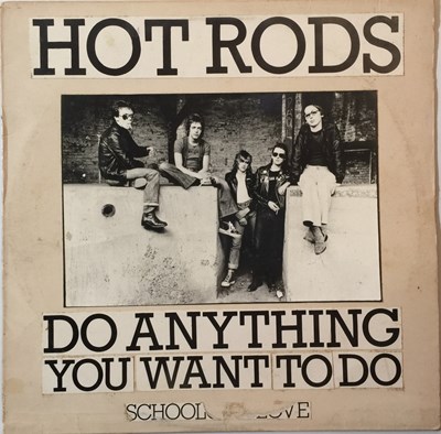 Lot 131 - HOT RODS - DO ANYTHING YOU WANT TO DO 12" (SIGNED WHITE LABEL - WIPX 1744)