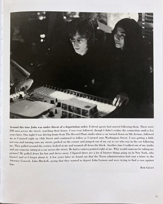 Lot 224 - JOHN LENNON SOMETIME IN NEW YORK CITY DELUXE GENESIS BOOK.