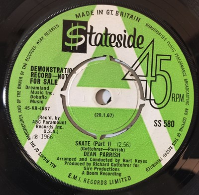 Lot 710 - DEAN PARRISH 7" STATESIDE DEMOS