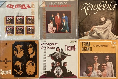 Lot 3 - ITALIAN BANDS/PRESSINGS - GARAGE/MOD/BEAT/POP - LPs