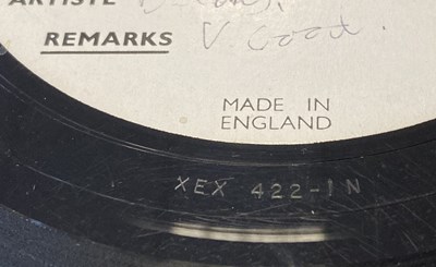 Lot 96 - THE BEATLES - PLEASE PLEASE ME LP - ORIGINAL UK SINGLE SIDED TEST PRESSING (XEX 422-1N)