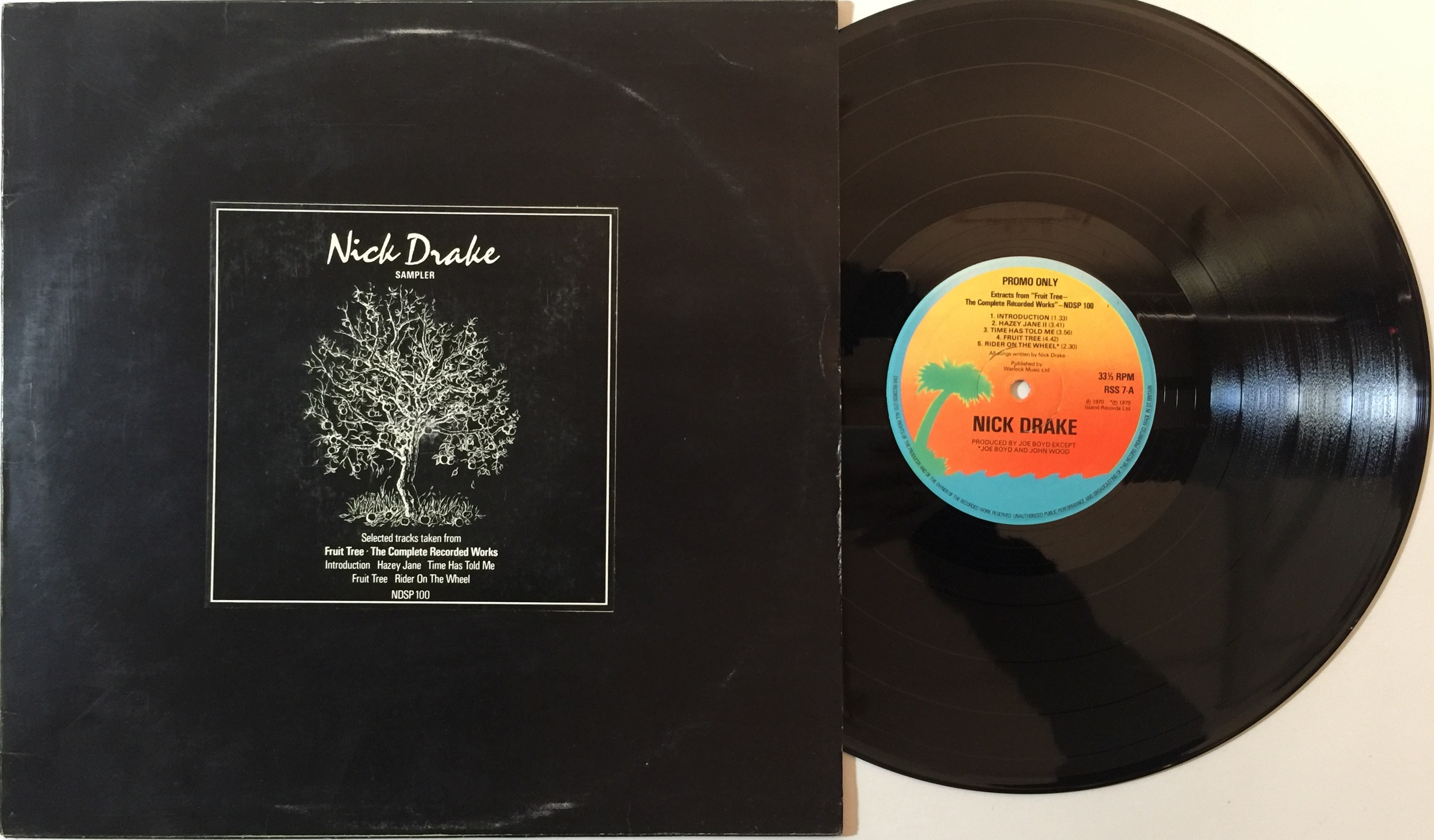 Lot 135 - NICK DRAKE - FRUIT TREE LP PROMO SAMPLER