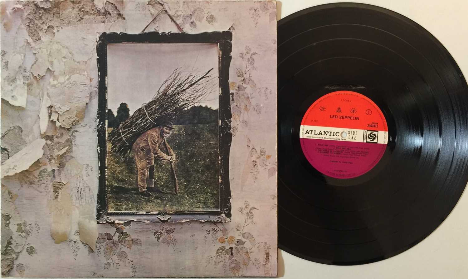 Lot 210 - LED ZEPPELIN - IV LP (UK - INVERTED FEATHER (2401012)