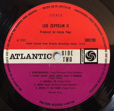 Lot 211 - LED ZEPPELIN - LP RARITIES