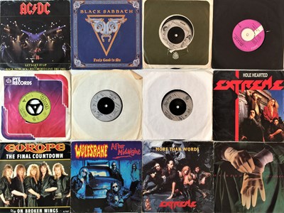 Lot 621 - HEAVY ROCK/ METAL - 7" COLLECTION