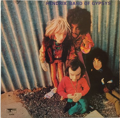 Lot 253 - JIMI HENDRIX - ELECTRIC LADYLAND (BLUE TEXT) AND BAND OF GYPSYS - ORIGINAL UK PRESSINGS.