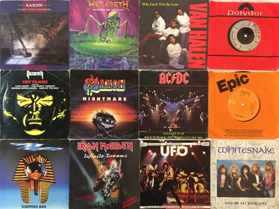 Lot 624 - HEAVY ROCK/ METAL - 7" COLLECTION