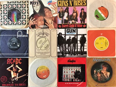 Lot 624 - HEAVY ROCK/ METAL - 7" COLLECTION