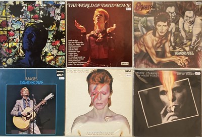 Lot 626 - DAVID BOWIE/ T REX/ MARC BOLAN - LP PACK