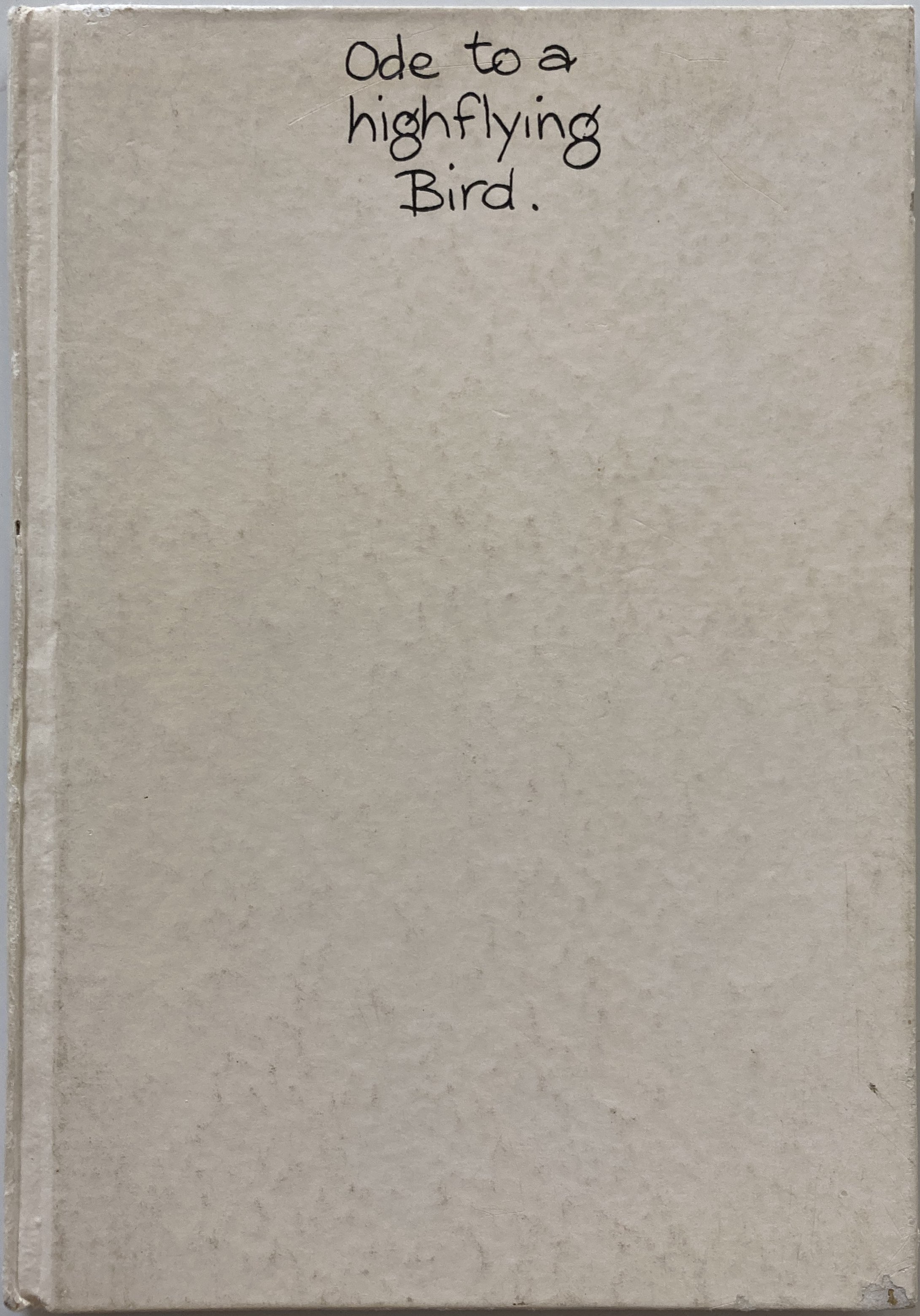 Lot 424 - CHARLIE WATTS - ODE TO A HIGH FLYING BIRD.