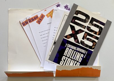 Lot 425 - ROLLING STONES PRESS AND PROMOTIONAL ITEMS.