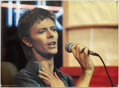 Lot 399 - DAVID BOWIE - POSTERS INC GEORGE UNDERWOOD BIG 0.